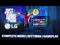 Just Dance Now LG TV VERSION Complete Menu Settings Just Dance Now LG TV VERSION Complete Menu Settings