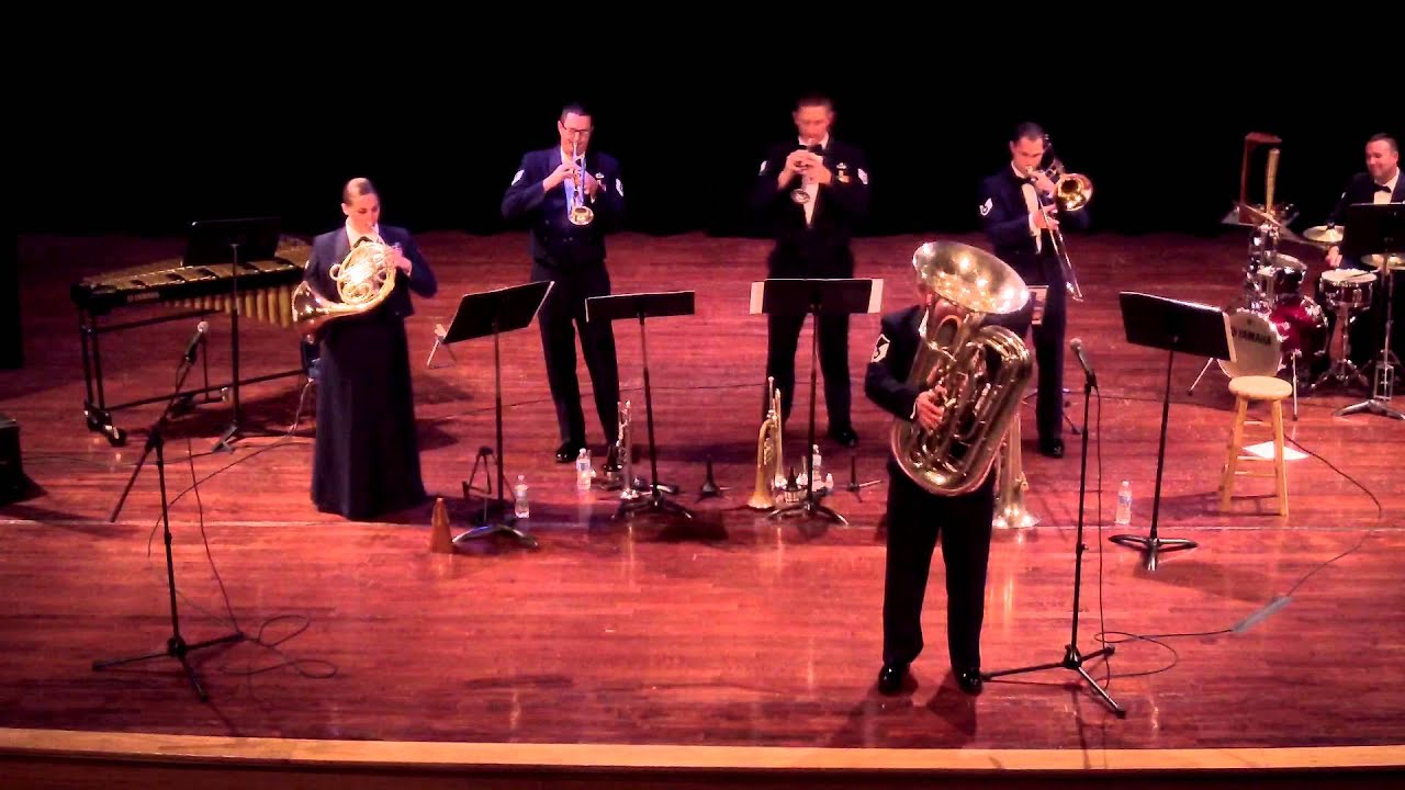 Stars & Stripes tuba & piccolo trumpet solos YouTube