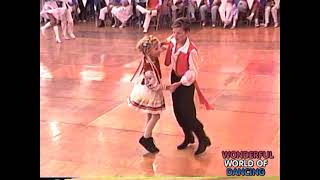 JUNIOR POLKA DANCE CONTEST &amp; WINNER FRANKENMUTH SUMMER MUSIC FEST MUSIC LENNY GOMULKA &amp; CHICAGO PUSH