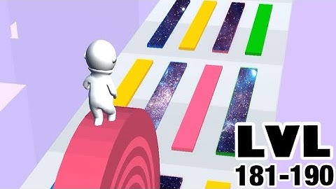 Layers Roll - LVL 181-190 - Gameplay Walkthrough