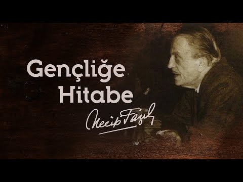 Necip Fazıl Kısakürek Kendi Sesinden - Gençliğe Hitabe