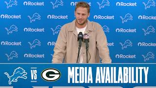 Jared Goff postgame media availability | 2026 NFL Regular Season Week 7: Lions vs. Packers
