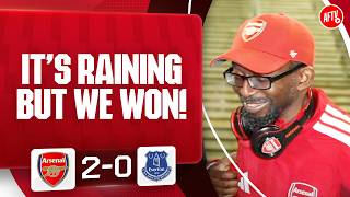It’s Raining But We Won! (TY) | Arsenal 2-0 Everton