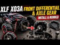XLF RC Car Front Differential & Axle Gear Upgrade 🔧 Full Install 🔥