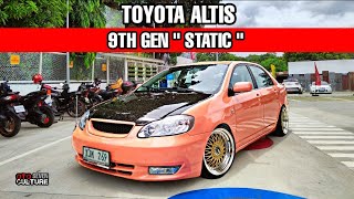 Toyota ALTIS 9TH Generation " STATIC " | OtoCulture