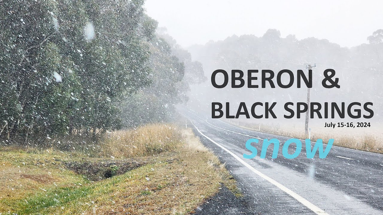 Oberon to Black Springs Snowfall - July 15-16, 2024