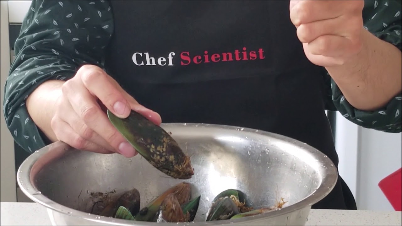 How to clean New Zealand Mussels (The Best and Easiest Way ) YouTube