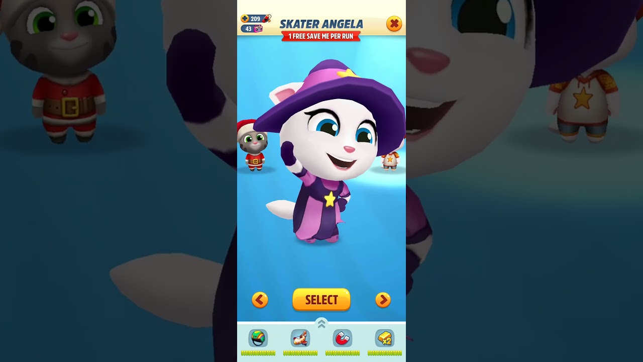 Tom Gold Run All free characters unlocked 