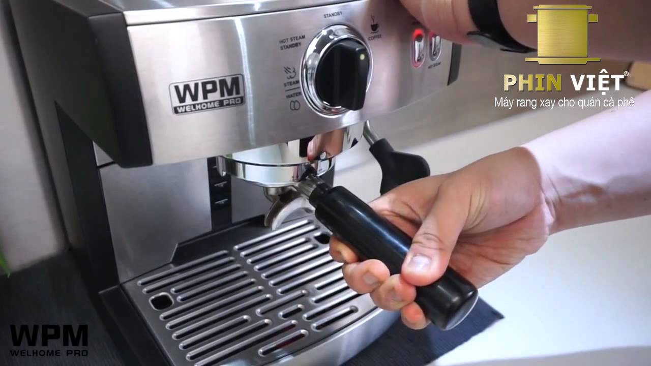 Hướng dẫn sử dụng máy pha cà phê Welhome KD130