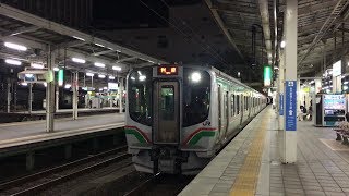 東北本線 仙台駅　利府行きのE721系　JR Tōhoku Main Line Sendai Station　(2019.11)