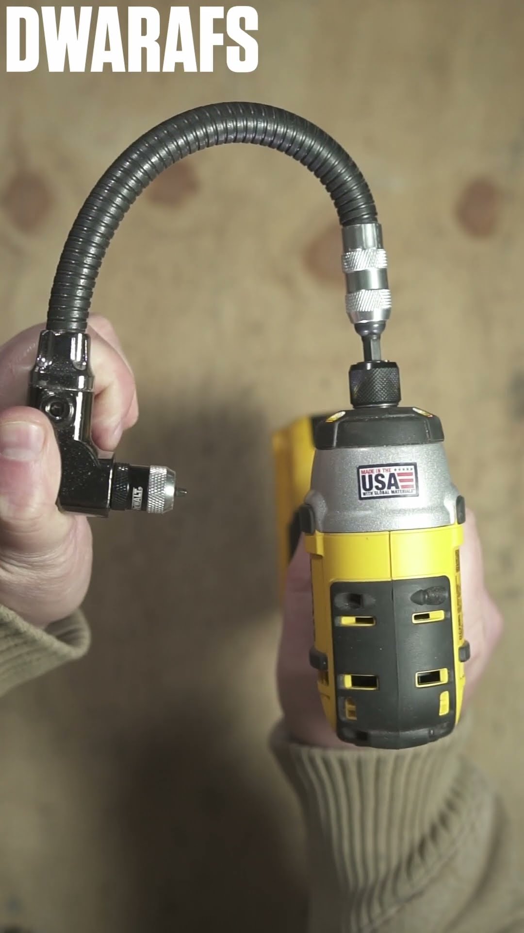 DEWALT 12 Inch Right Angle Flex Shaft Model#DWARAFS - YouTube