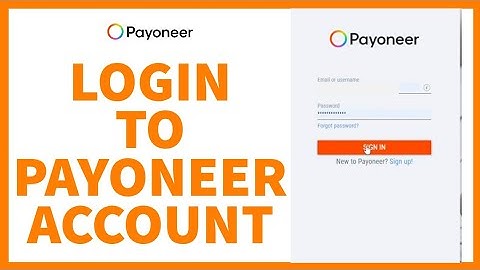 Payoneer Login 2022| Payoneer Account Login Help | Payoneer App Sign In | www.payoneer.com