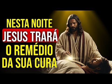 O MÉDICO JESUS TRARÁ O REMÉDIO PARA CURA NESTA NOITE | Oração para Ouvir Dormindo