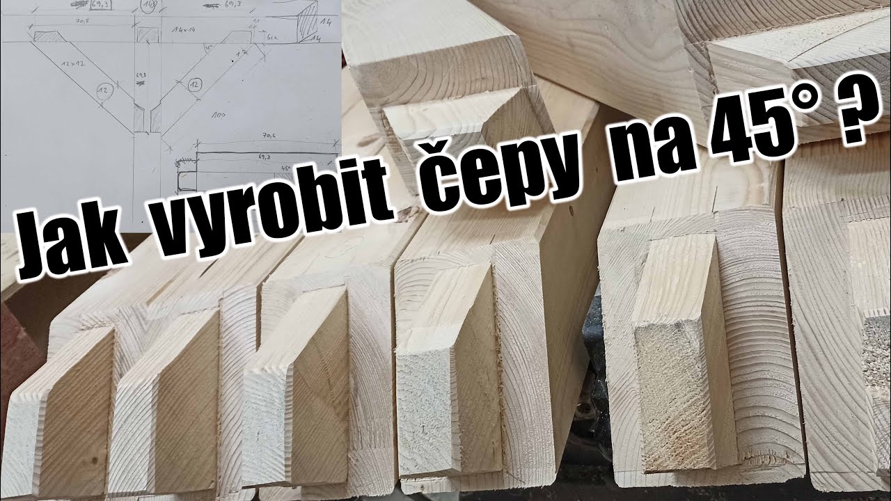 Čepy na 45° ? Pomocí kotoučové pily! Krok za krokem