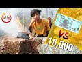 Living on ₹50 per day vs ₹10,000 per day For 24 Hours Challenge