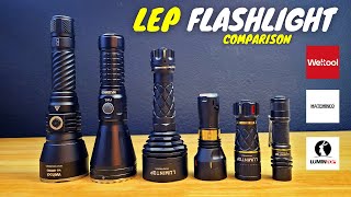 6 LEP Flashlights Compared 🔦 (Lumintop vs Mateminco vs Weltool) screenshot 5