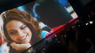 rooba rooba song orange movie theater reaction in hyd sandhya 35mm