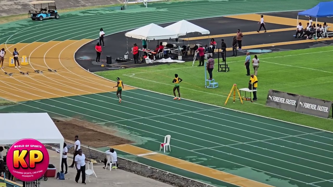 SHANOYA DOUGLAS | NATRECE EAST | RENECIA EDWARDS | GIRLS 100M U20 FINAL | CARIFTA TRIAL 2026