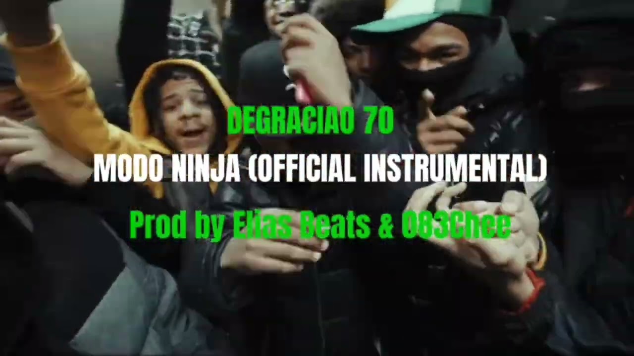 Degraciao 70 - Modo Ninja [Official Instrumental] (Prod by Elias Beats & 083Chee)