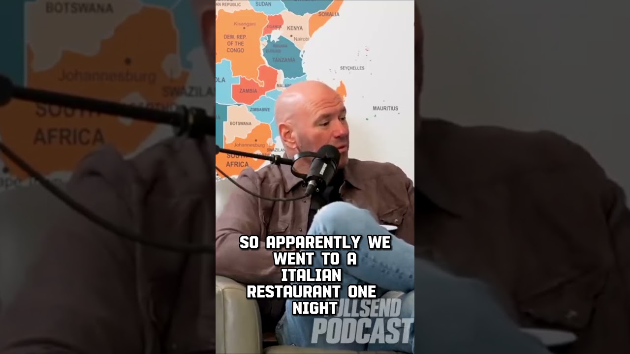 Dana White on his diet 