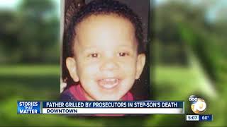 Father grilled by prosecutors in step-son's death