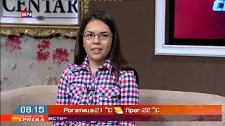 Biljana Petrovic, pobjednica Carevcevih dana - Jutarnji program BN TV