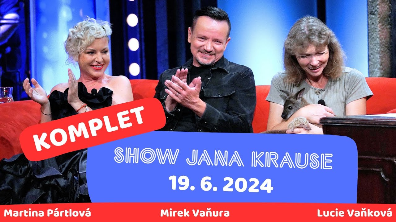 Celý díl Show Jana Krause 19. 6. 2024