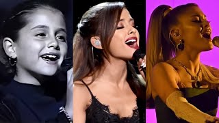 Miniatura de vídeo de "Ariana Grande Vocals Evolution (1998-2020)😍😱🎙"