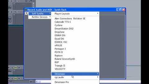 Recording Audio & MIDI in SONAR Home Studio 6