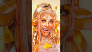 Orange Cow Makeup Tutorial! 🍊🐮