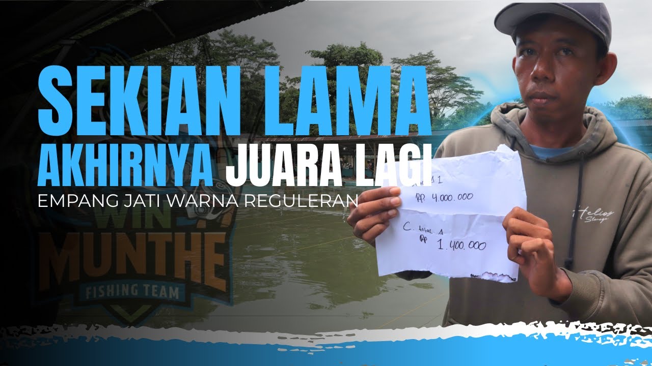 Akhirnya Kita Mancing Lagi Gaes || EMPANG JATI WARNA || Kangen Ngeliat Pelampung Bergoyang..!!