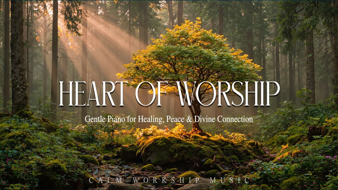 Heart of Worship – Gentle Piano for Healing, Peace & Divine Connection✨Soaking Worship Instrumental