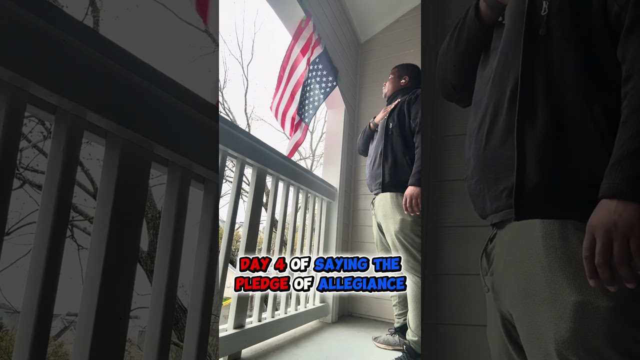 Day 4 of Honoring The Troops and Veterans #day4 #pledgeofallegiance #challenge #shorts