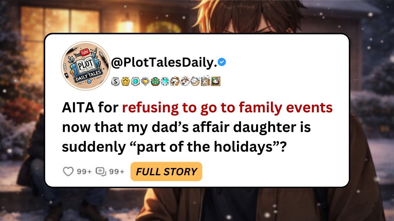 Являюсь ли я неправой, отказываясь ходить на семейные мероприятия теперь, когда дочь моего отца и...