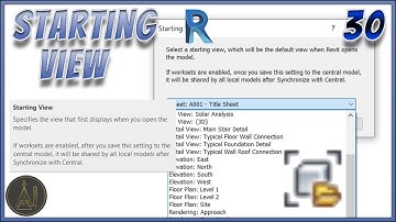 Startweergave | Revit-zelfstudie