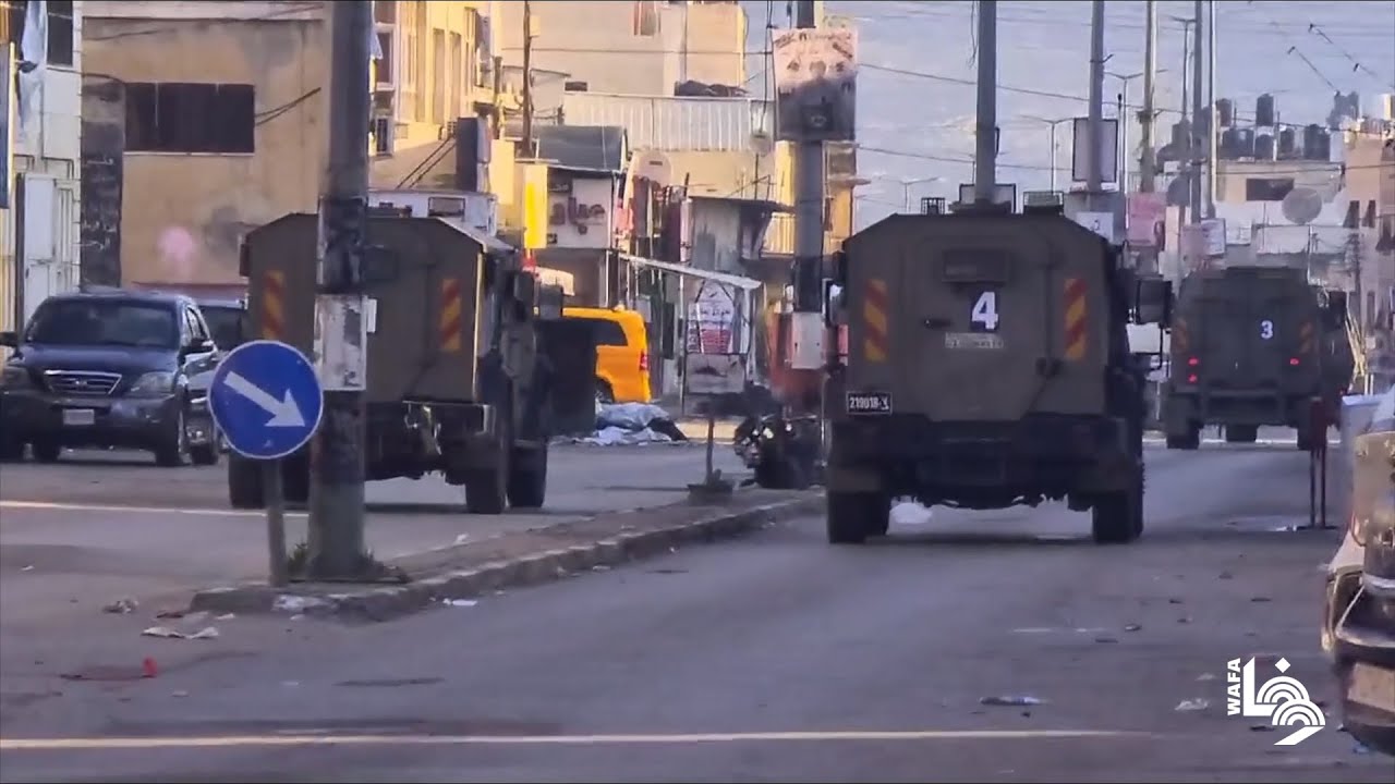 اقتحام قوات الاحتلال الإسرائيلي لمخيم عسكر شرق نابلس