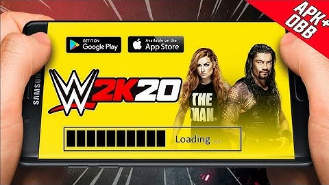 Play Real WWE 2K20 On Your Android || With Gameplay Proof|| 100% Real Game For Android || 2021