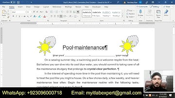 Exp22_Word_Ch02_Cumulative_Pool | Word Chapter 2 Cumulative - Pool | Word Chapter 2