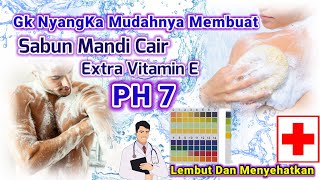 How to make Vitamin E liquid bath soap | How to make Vitamin E liquid bath soap