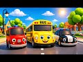 Wheels on the bus go round and round song | english rhymes for babies | Play wheels on the bus music