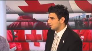 Red Cross Youth Leaders: Live on TV
