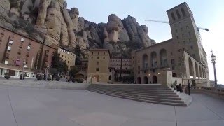 Montserrat monastery, barcelona, spain ...