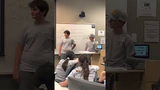 Akiph is in the programming Robots camp at Arizona State University 2022