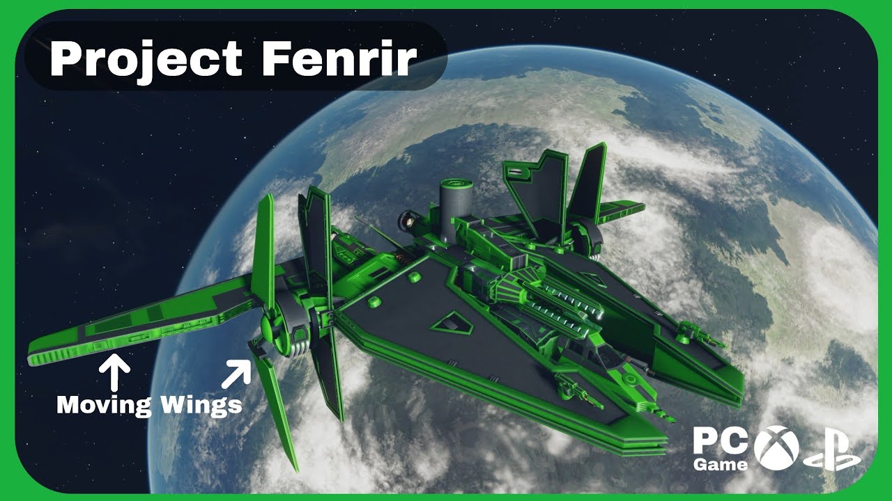 Star Wars Themed Ship Parts | Starfield Mattell's Project Fenrir Review