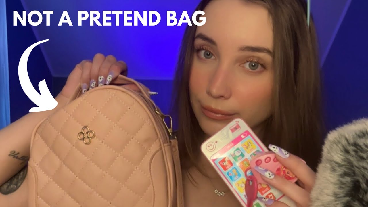 ASMR 👛 What’s in My Bag!? (Popular Girl Roleplay) - YouTube