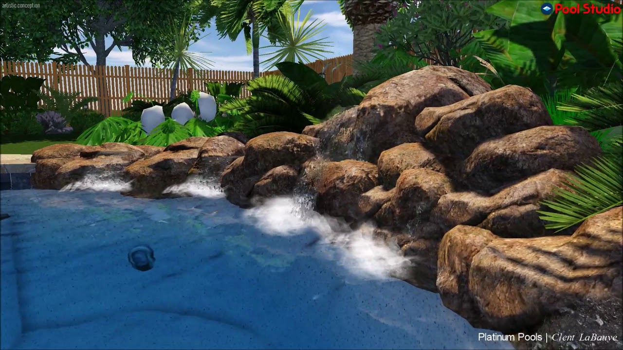 Platinum Pools Hambleton Pool Design by Clent LaBauve YouTube