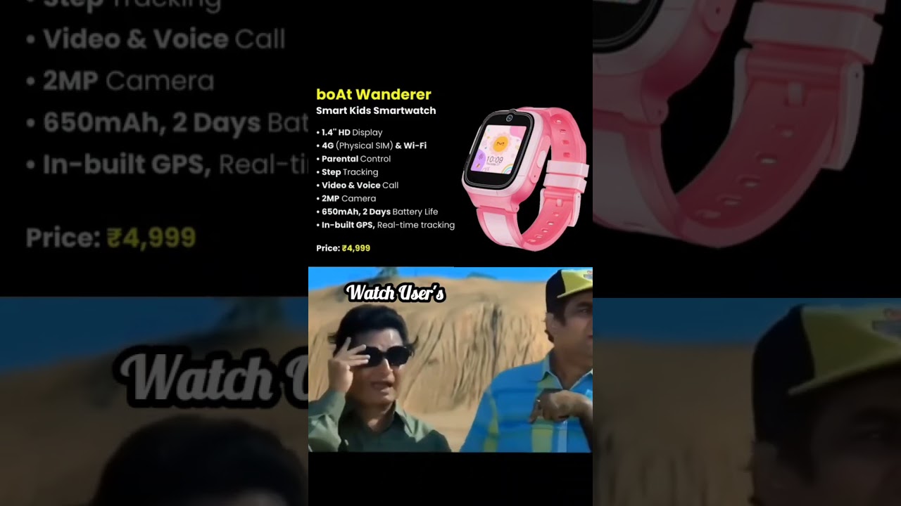 Boat Wanderer Smart Watch Launch Pre-order is Live in Flipkart 