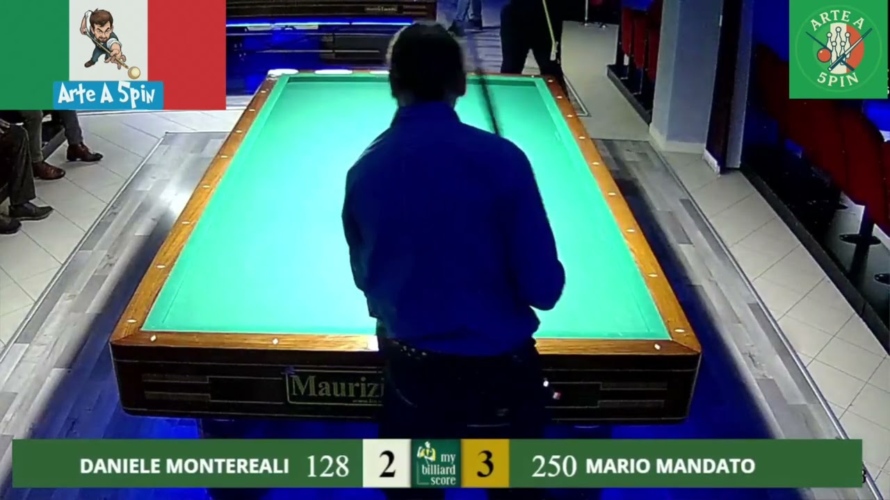🏆 Montereali vs Mandato | Biliardo 5 Birilli – Parte 4 ⚡🔥