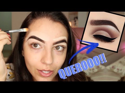 Como fazer SOBRANCELHA DE GRINGA?