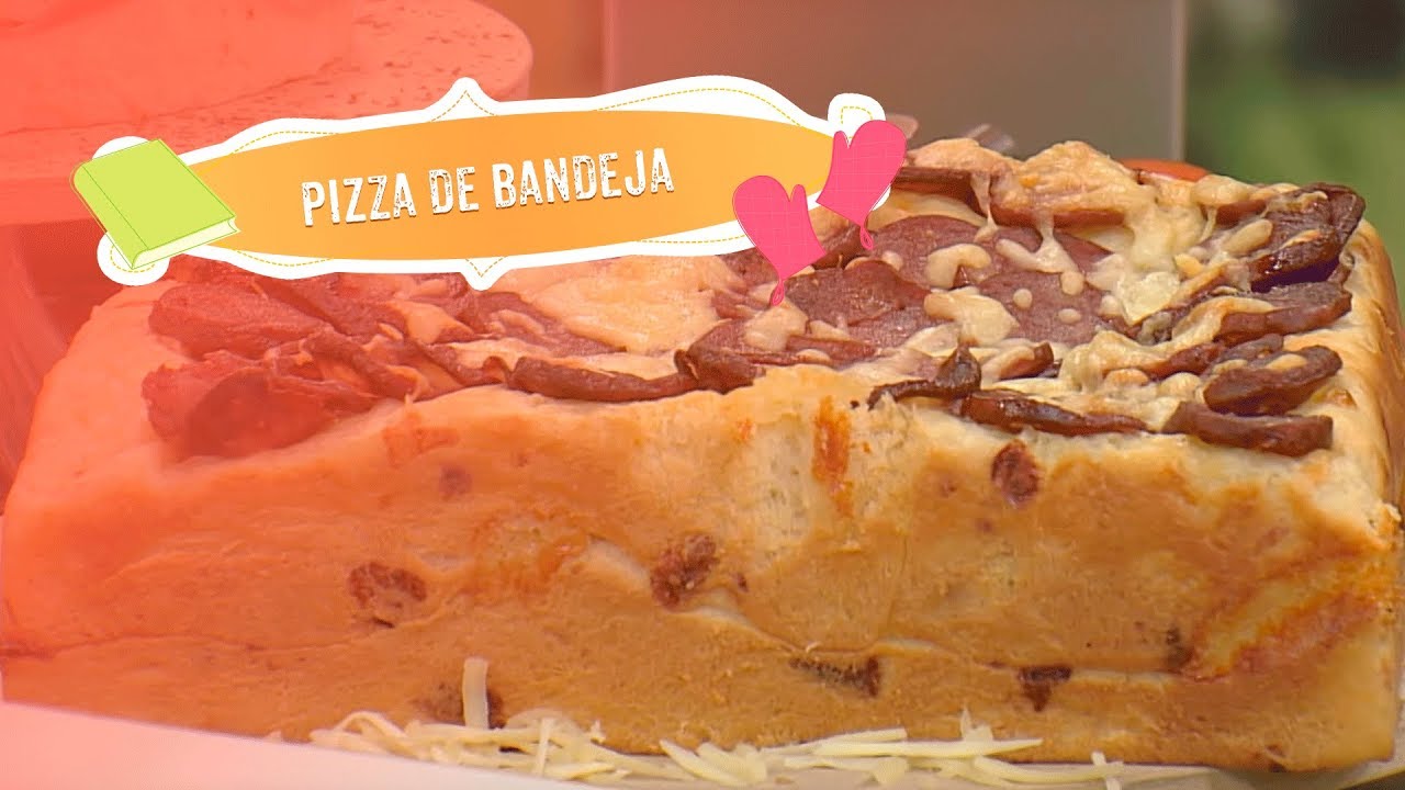 Pizza de bandeja por Roberto Augusto